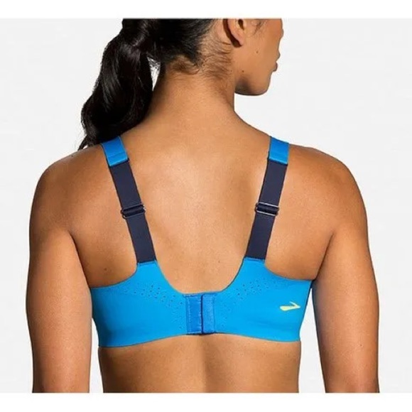 Brooks Dare scoopback Bra Blue Navy Size Small - Picture 8 of 9